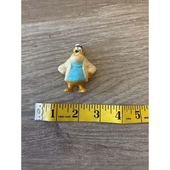 Disney Afternoon Kellogg 1991 Chip 'n Dale Rescue Rangers Monterey Jack Figure - Picture 4 of 5